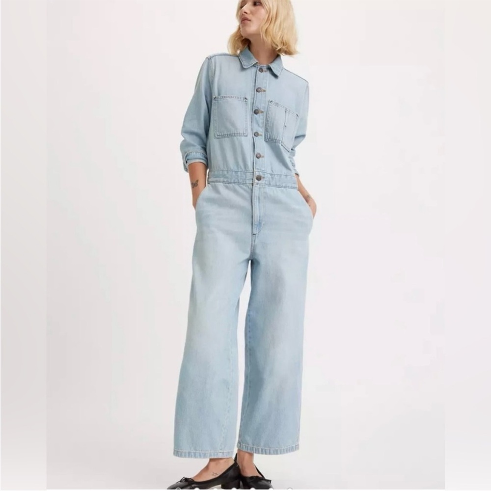 Levi's Iconic Denim Jumpsuit